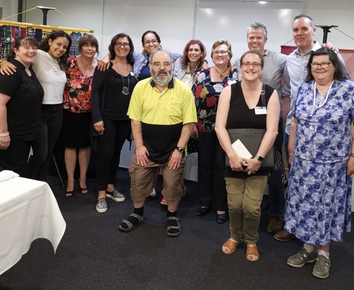 Members of Silver Service Toastmasters club